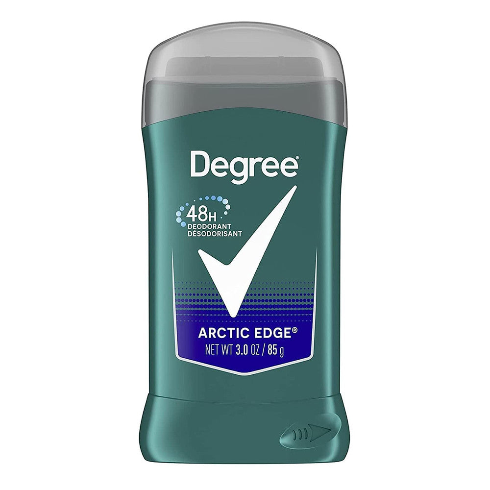 Degree Men Deodorant Stick Silver Ion Technology Invisible Stick, Artic Edge, 3 Oz